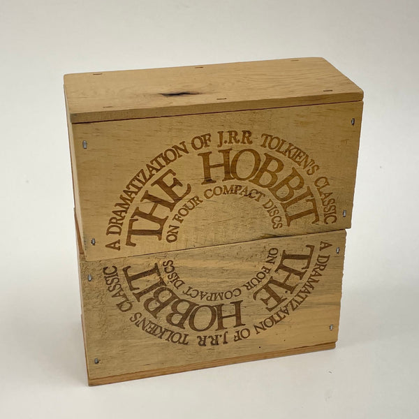 J.R.R. Tolkien 'A Dramatization Of The Hobbit' 1994 4x Cd Set in Wood Box