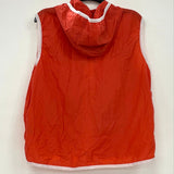 NWT Nike Red White Full Zip Hooded Athletic Vest Women’s Sz XL