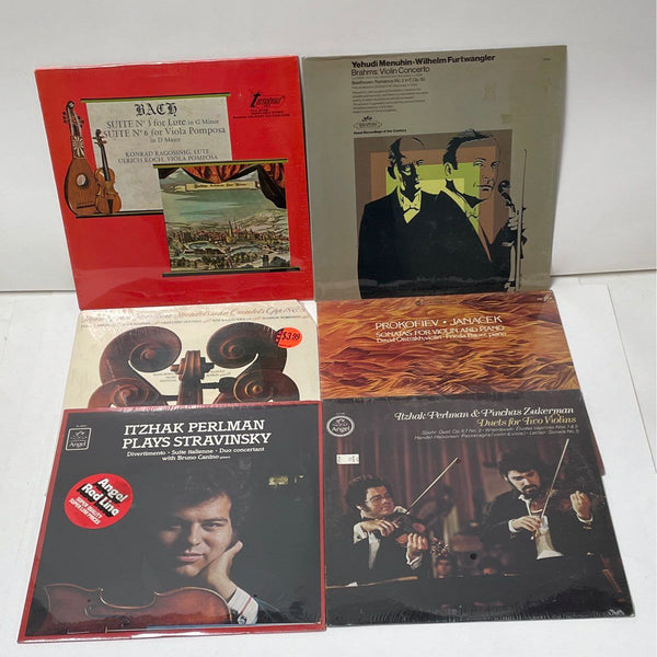 Mixed Lot of SEALED Classical LPs - Violin, Viola, Cello