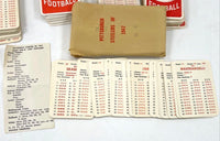 6 Sets of APBA Pro League Football Simulation Game Card Lot