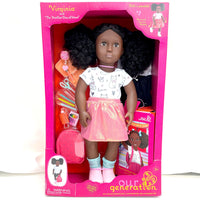 Our Generation Virginia & The First-Ever Day of School 18" Doll, Book, Extras