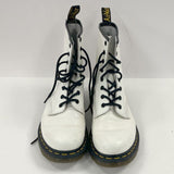 Dr. Martens 1460 Smooth Leather Combat Boots Women's Size 9 White