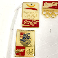 13pc VNTG Coca-Cola 1992 Barcelona Olympic Pins