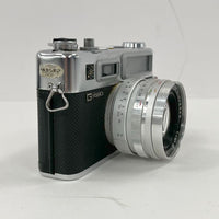 Yashica Electro 35 Film Camera Yashinon-DX 1:1.7 f=45mm Lens with Case
