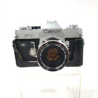 Canon FT QL 35mm Film Camera with Bag, 2 Lens, and Other Accessories - TESTED