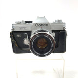 Canon FT QL 35mm Film Camera with Bag, 2 Lens, and Other Accessories - TESTED