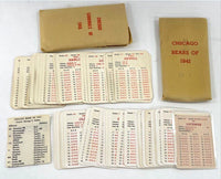 6 Sets of APBA Pro League Football Simulation Game Card Lot