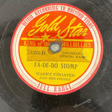 Harry Choates 'Fa-De-Do Stomp/Rubber Dolly' 1947 Cajun 78 Gold Star 1326/1331 V-