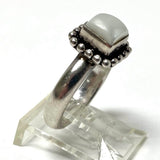 925 Sterling Silver SILPADA Button Frame Mother Of Pearl Ring 4.96 Grams