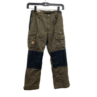 Kids FJALL RAVEN Brown Vidda Padded Trousers Winter Snow Pants Childrens Sz 6-7Y