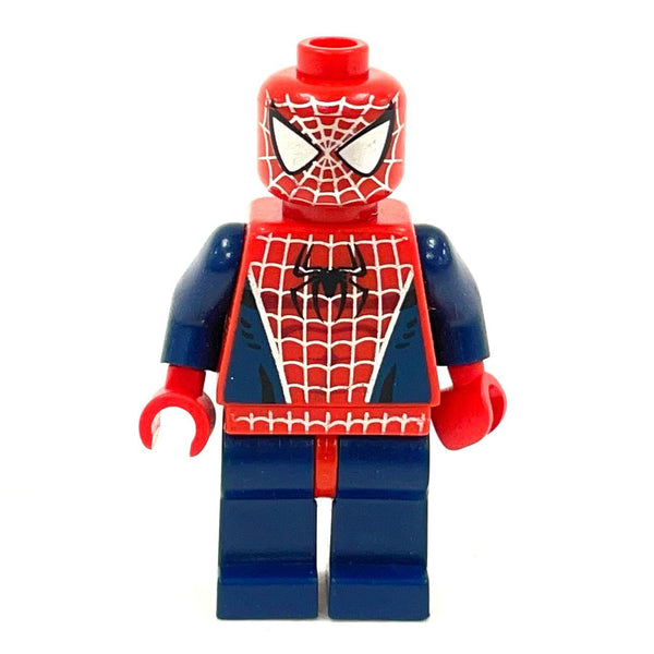 LEGO spd028 Minifigure Spider-Man 3 - Dark Blue Arms and Legs, Silver Webbing