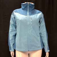 NWT Wmns MARMOT Blue Super Hero Wind Stopper Lightweight Softshell Jacket Sz XL