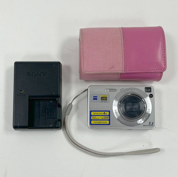 Sony DSC-W120 Super SteadyShot Cyber-shot 7.2MP 2.8-5.8/5.35-21.4 Lens - TESTED