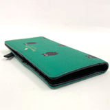 Kate Spade Hawthorne Lane Owls Pattern Green Bifold Wallet