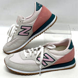 New Balance Pink & Green Lace Up Sneakers Women’s Sz 6