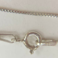 Sterling Silver 17.75" Openwork Snowflake Pendant Necklace, 3.8g
