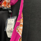 NWT Wmns INTERNATIONAL CONCEPTS Fuchsia Floral Long Sleeveless Maxi Dress Sz MP
