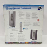 La Crosse Technology Atomic Time Wireless Weather with AcuRite Monitor - TESTED