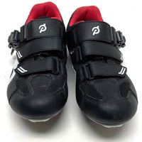 Peloton Black & Red Lace Up & Velcro Bike Shoes Sz 38