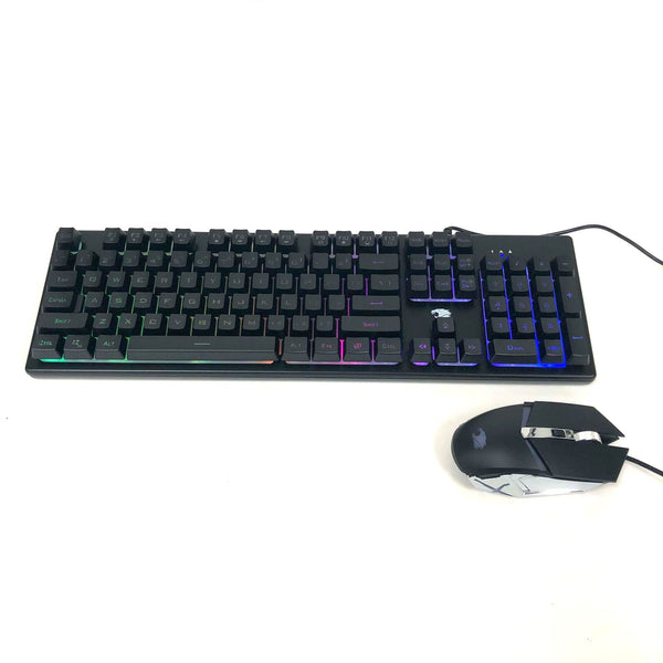 Open In Box iBuyPower SA2210 RGB USB Gaming Keyboard + Mouse Combo