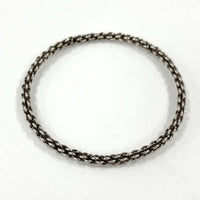 7.25" Sterling Silver Braided Bangle, 10.21g