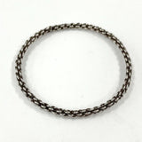 7.25" Sterling Silver Braided Bangle, 10.21g