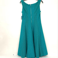 NWT Danny and Nicole Seaglass Blue Green Lace A-Line Midi Dress Women’s Sz 6
