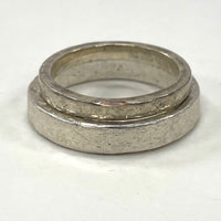 925 Sterling Silver Set Of Two Rings 8.81 Grams SZ- 7, SZ- 9 3/4