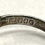 Sterling Silver Claddagh Ring Size 5.25, Made in Ireland, 1.80g