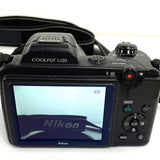 Nikon CoolPix L120 14.1MP 21x Wide 4.5-94.5mm 1:3.1-5.8 Lens with Strap - TESTED