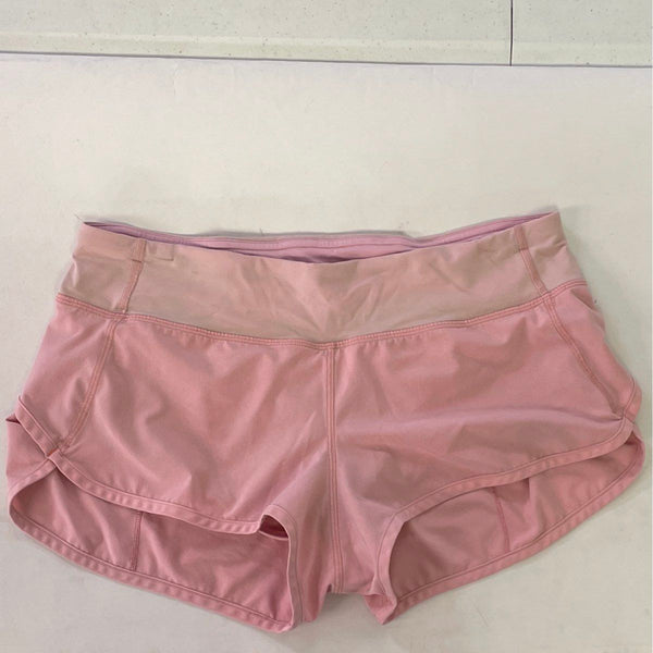 Wmns Lululemon Pink Running Shorts SZ 6