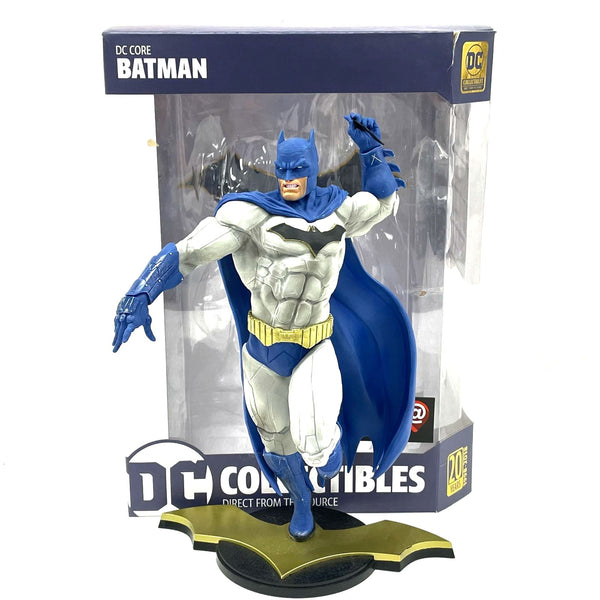 DC Core Batman Statue Gray/Blue Only @ Gamestop Collectible 20 Years
