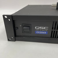 QSC CX204V 4-Channel Professional Rack Mountable Power Amplifier - UNTESTED