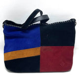 Patricia Nash Colorful Patchwork Leather Handbag