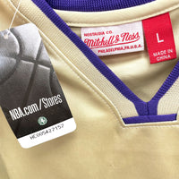 NWT Mens HARDWOOD CLASSICS Hall of Fame LA Lakers Kobe Bryant NBA Jersey Sz L