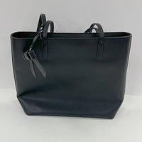 Kate Spade Black Saffiano PVC Brynn Tote w/ Bow Detail