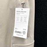 NWT Wmns ATHLETA Taupe Beige Endless Cargo Active Casual Pants Sz 2T MSRP$129