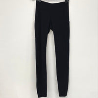 Lululemon Black Full on Luxtreme Speed Up Tight Women’s Sz 4
