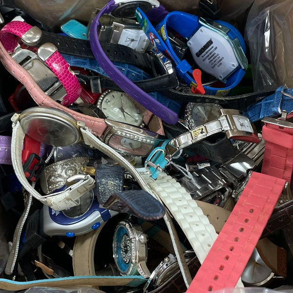 9.0lb Grab Box of Untested Fashion Watches