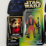 1997 3 pc Star Wars 'Power Of The Force' Mini Action Figures Lot