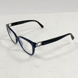 Coach HC6120 Transparent Navy Cat Eye Eyeglasses for FRAMES w/ Case