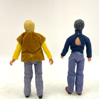 VNTG 1976 Mego Corp Starsky & Hutch 8" Posable Action Figures - Set of 2