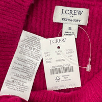 NWT J.Crew Extra Soft Pink Long Sleeve Sweater Women’s Sz S