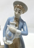 Pair of Pales Si Porcelain Figures Made in Spain