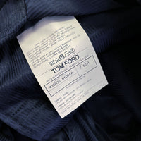 Mens TOM FORD Mohair / Wool Navy Blue Dress Pants Sz 32 (Tailored) AUTHENTICATED