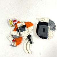 Retired LEGO Star Wars 75327 Luke Skywalker (Red Five) Helmet; Near Complete