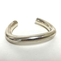 Sterling Silver Wavy Style Cuff Bangle, 20.49g