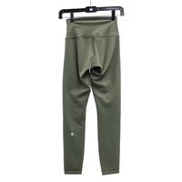 Wmns LULULEMON Sage Green Wunder Train Contour Fit High Rise Tight Leggings Sz 4
