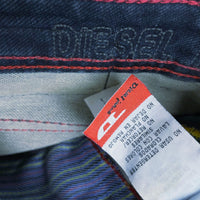 Mens Y2k DIESEL INDUSTRY 100% Cotton Blue Denim Jeans Sz 30