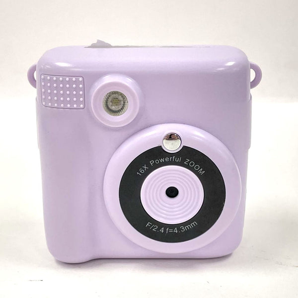DIY Instant Digital Camera Model ABS-681 Lilac Purple - TESTED